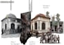architectural 2d or 3d diagrams and digital collages